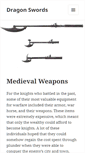 Mobile Screenshot of dragon-swords.com